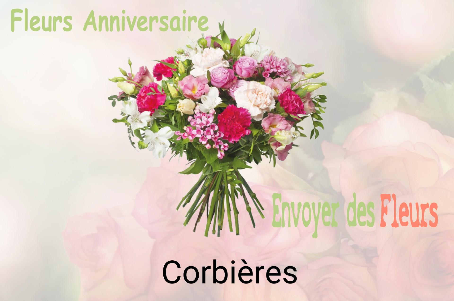Bouquet de fleurs d’anniversaire livré à Corbières